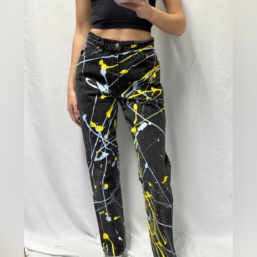 Vintage Levi’s reworked jeans